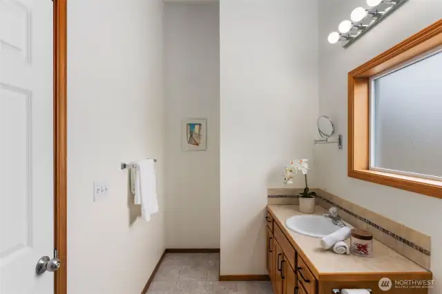 Upstairs primary bath