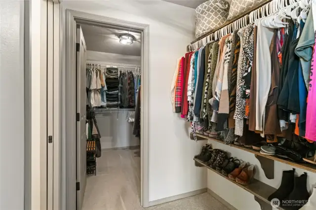 Master Bedroom Walk-in Closet