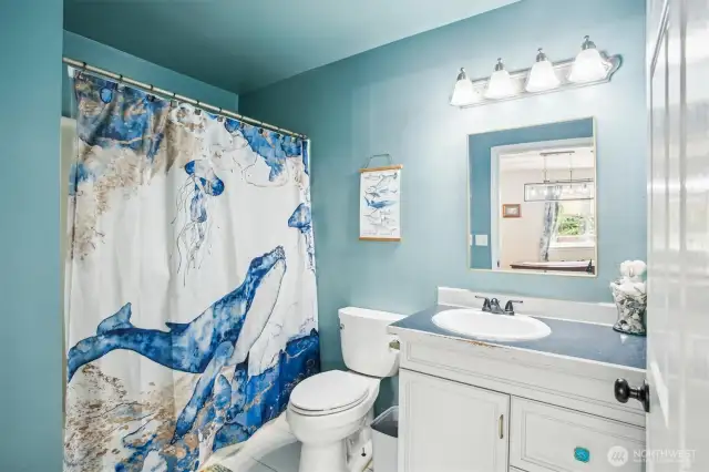 Cute hall bath