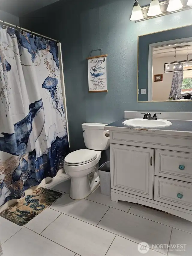 Hall bath