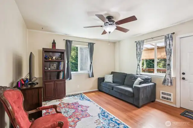 Bright & sunny living room.