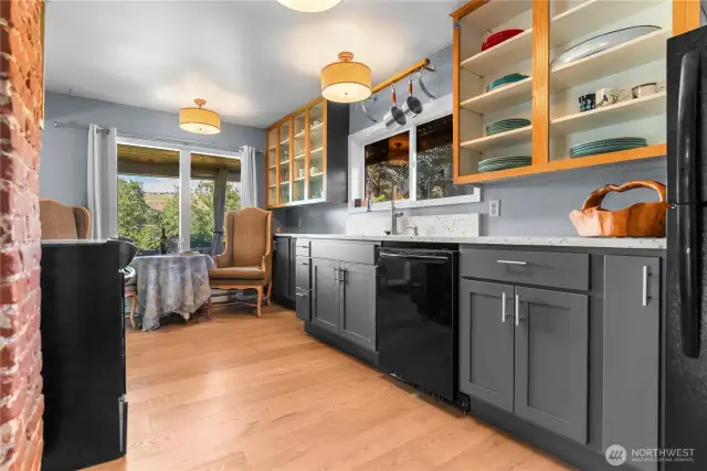 You'll linger longer over coffee in this sunny breakfast nook!