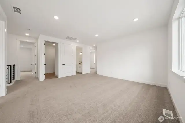 Upstairs loft