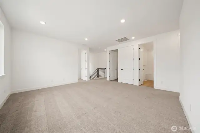 Upstairs loft