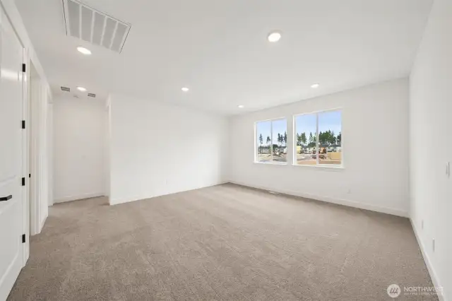 Upstairs loft
