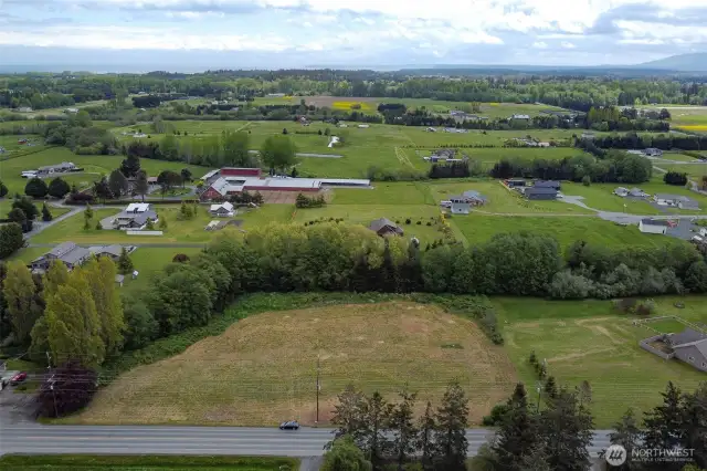 Aerial View from the West