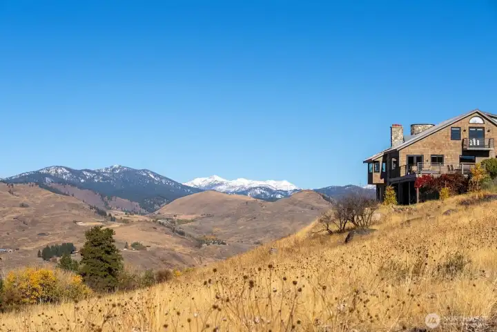 Fall season brings autumn colors & Snow capped mountain peaks. Crisp, fresh and quietly magical.