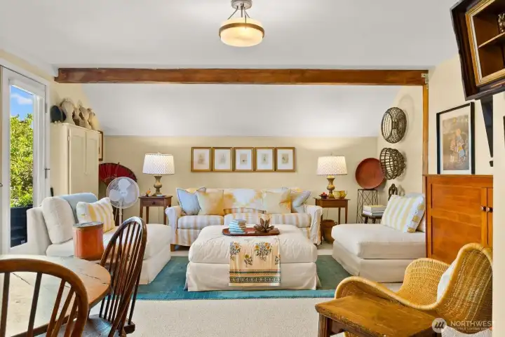 Bonus Sun room is the definition of rest and refreshment with North deck access. Wall to wall carpet.