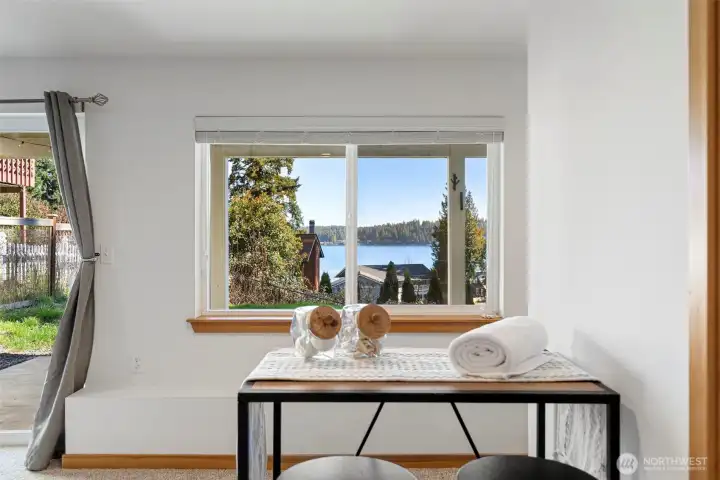 Plenty of views of the water from almost every room.