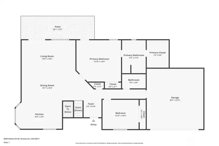 Main floor plan