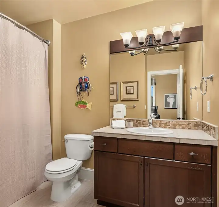 Main floor bedroom bathroom