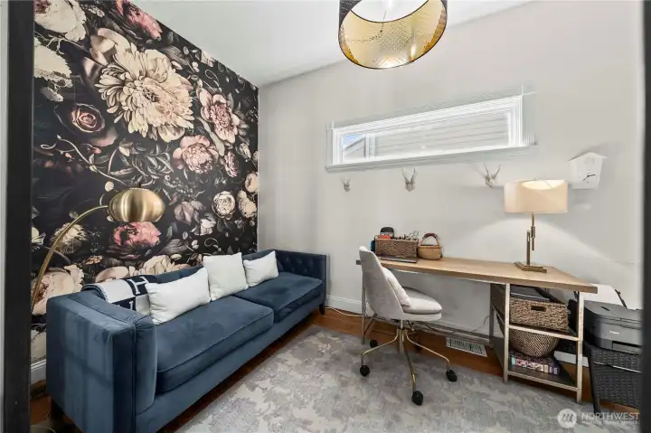 Bonus room office dining room for office or play area