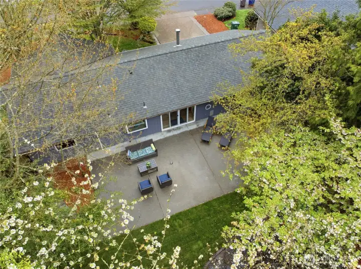 Enjoy the birds & rabitts while sit by the fire in your private back yard