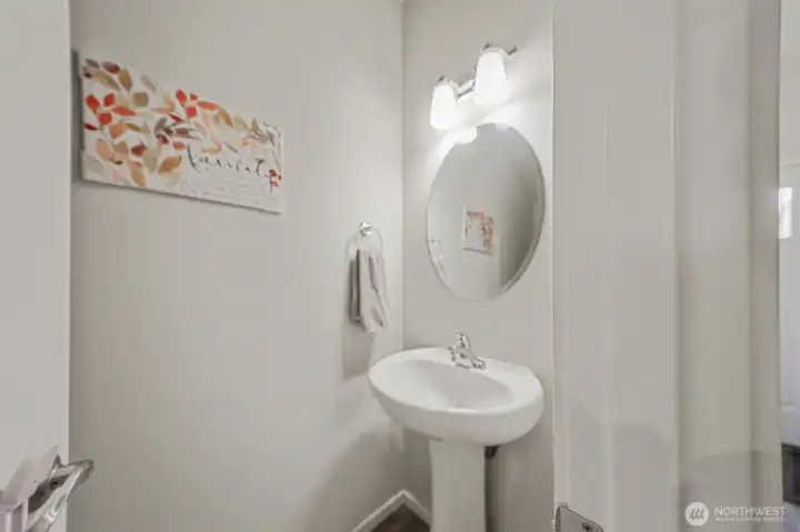 Guest bathroom on main floor.