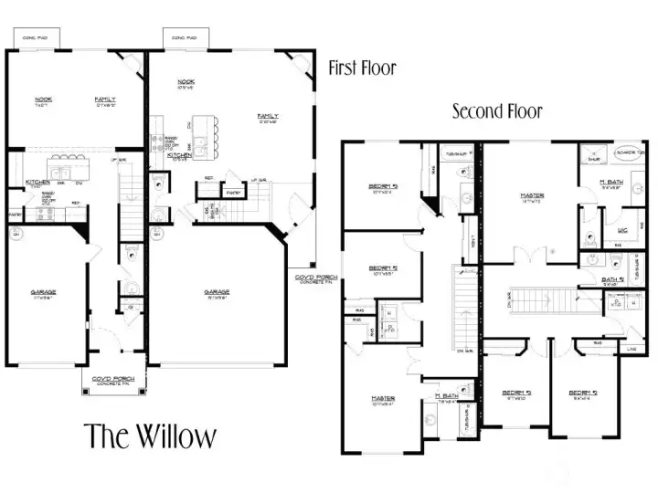 Orig builder floorplan Orig builder floorplan