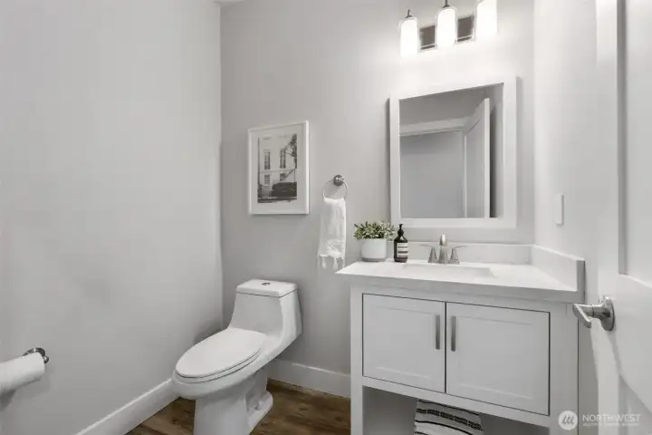 Level 1, half-bathroom