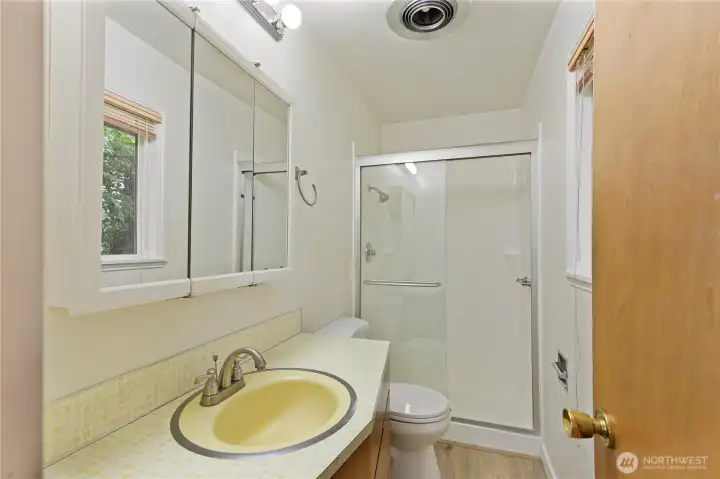 Primary bathroom Primary bathroom
