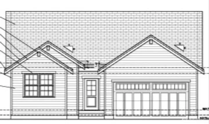 Rendering of front of house