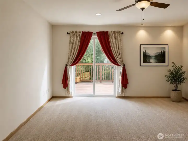 Bright cheery main floor