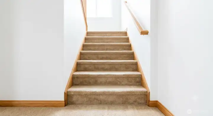 Light filled stairway