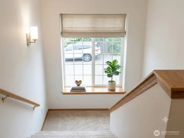 Open sunny landing