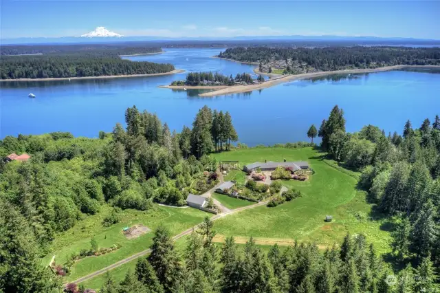 Overview of the lots. The path on the right of   this picture is access to the 3 lots.