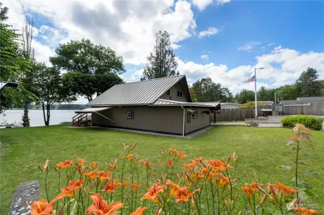 Durable 50-year metal roof.