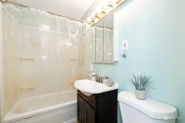 Downstairs bathroom.