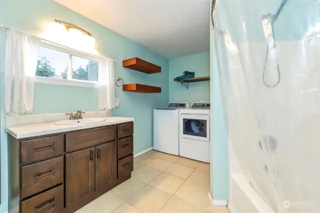 Upstairs bathroom.