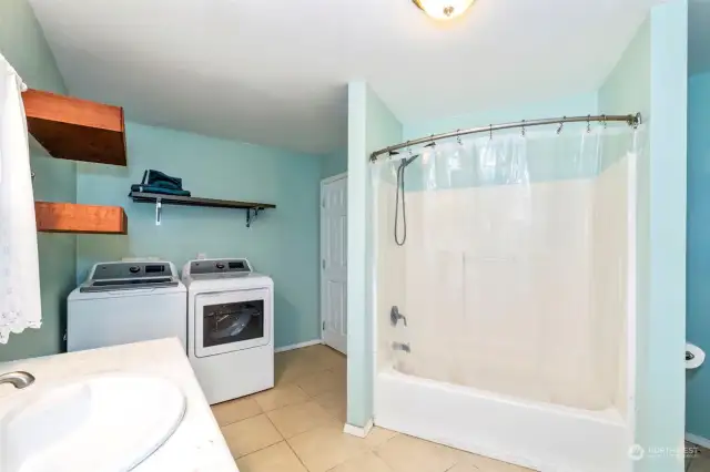 Upstairs bathroom.