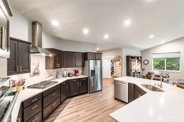 Chef's Kitchen with all the bells & whistles