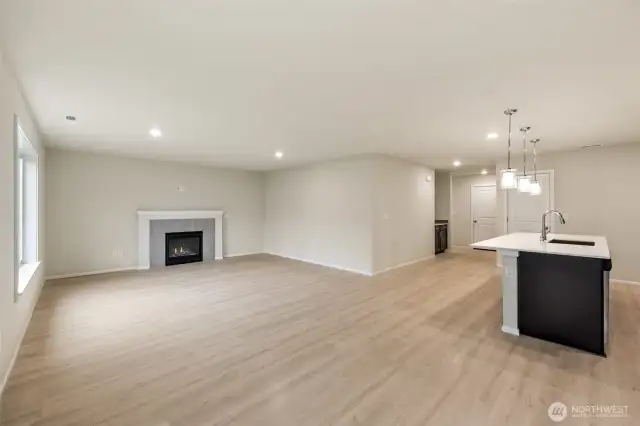 Disclaimer: These photos are of another Rose Model Home in a different community. Depictions of home, layout, location or other features, colors and color schemes, upgrades, materials, landscaping, fixtures, etc. are for showing purposes only and may not be included in the purchase price and availability may vary.