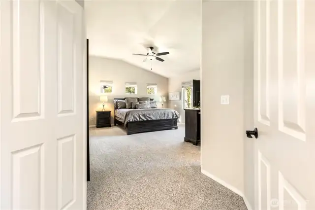 French doors to spacious, separate Primary Suite!