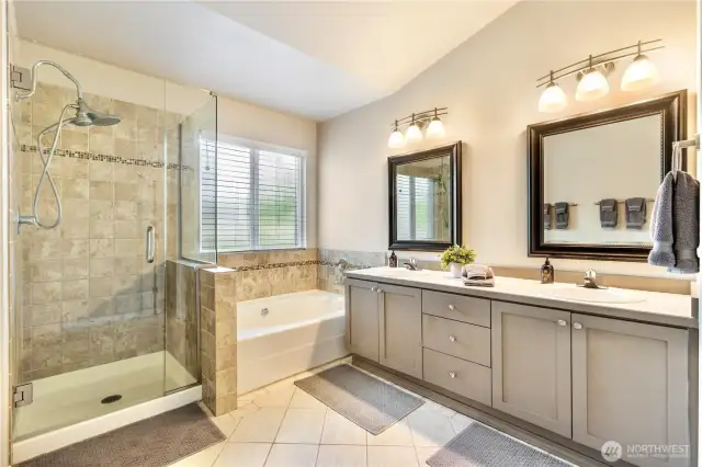 Updated Primary bathroom.
