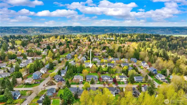 In the charming community of historic Duvall, WA!