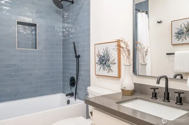 Main floor guest bathroom.