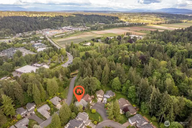 Just to the east are popular wineries, restaurants and trails - all within walking distance.