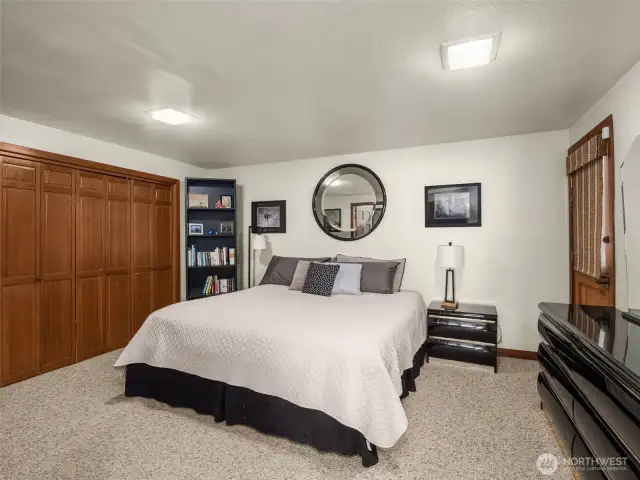 Main level primary suite.