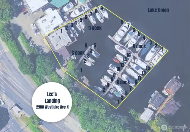 Marina offers income producing opportunities and is already largely occuppied.