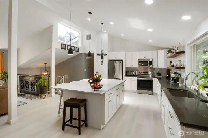 Fully renovated kitchen