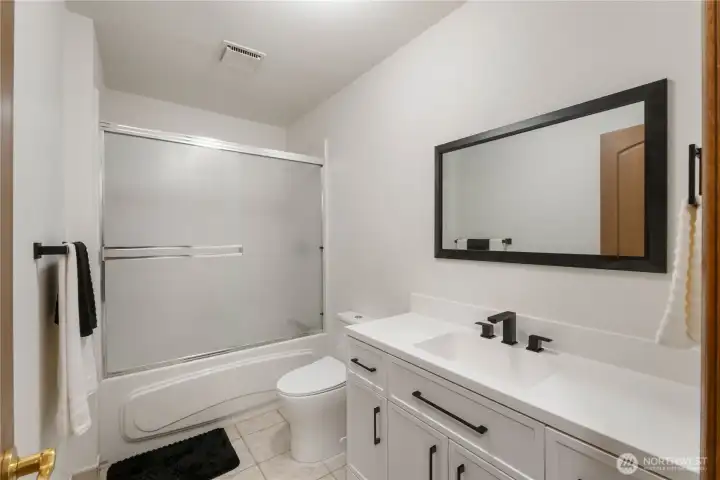 Updated downstairs bath