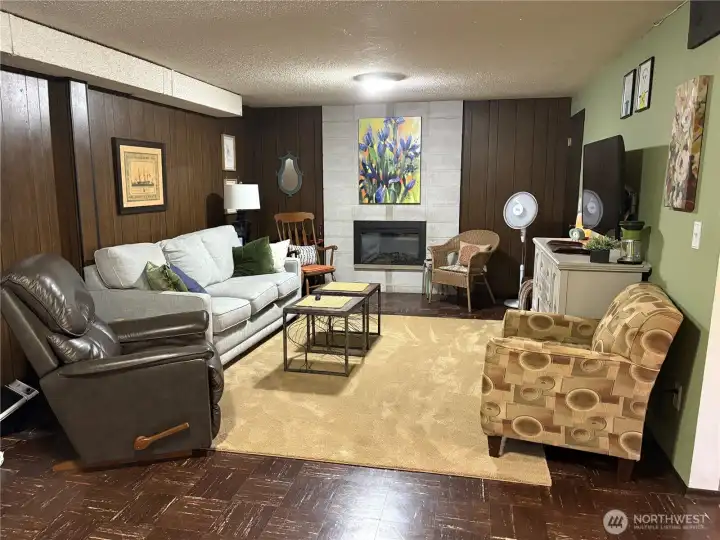 Huge Rec Room in Basement