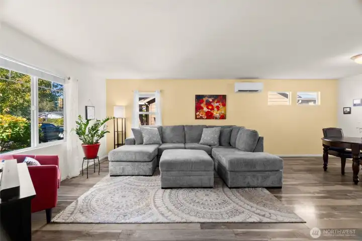 New A/C on the main floor