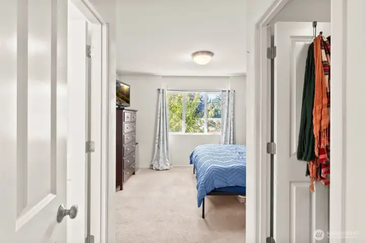Spacious Front primary bedroom