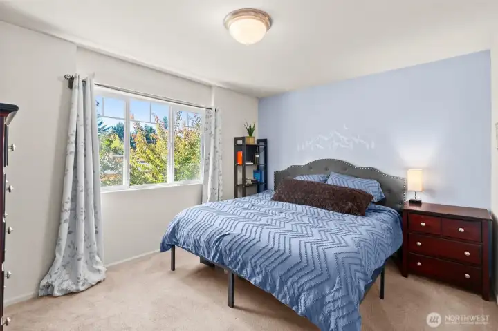 Spacious Front primary bedroom
