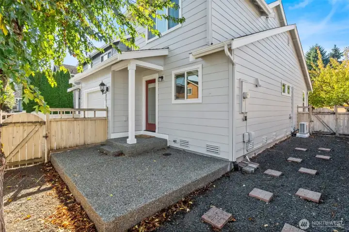 Low Maintenace backyard