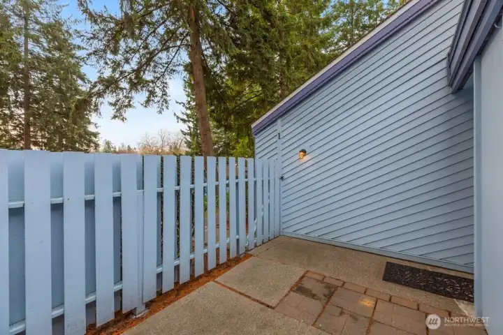 Spacious patio perfect for relaxing.
