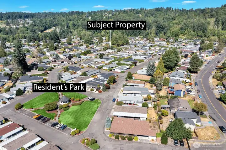 Locator for this home in the community.