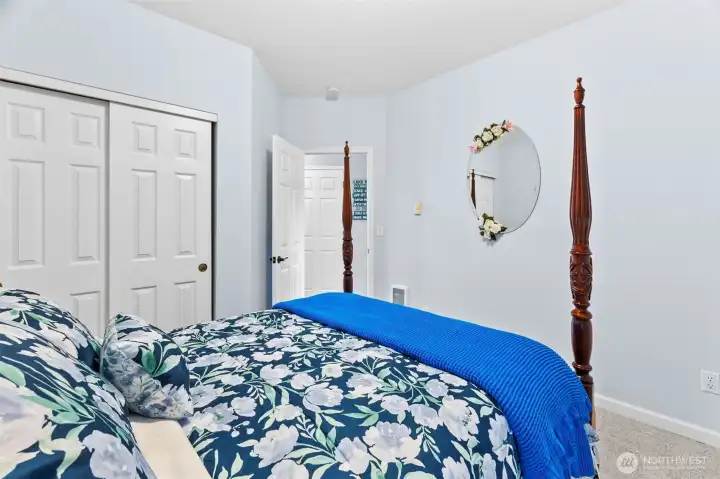 Bedroom #2 with full closet