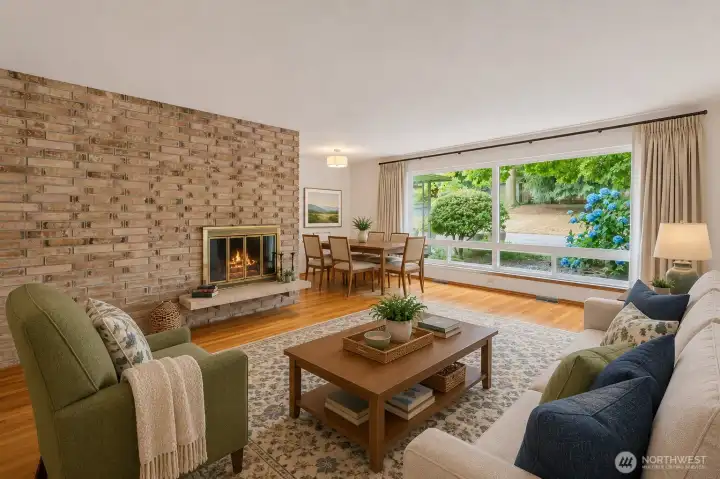 Formal Living/Dining areas virtually staged... Formal Living/Dining areas virtually staged...
